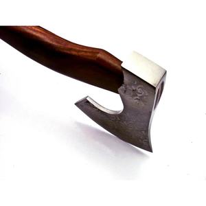 Tomahawk Jexmoo Personalizado de 19.5 Pulgadas, Acero D2, Mango de Madera de Palisandro con Funda de Cuero, Regalo para Papá, Hecho a Mano, Grado Industrial - Product Image 6