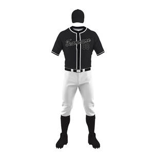 Ensembles d'uniformes de baseball imprimés de logo personnalisé de haute qualité vente en gros couleur unie meilleure qualité nouveau prix raisonnable fabriqué en polyester - Product Image 2