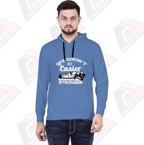 Premium Men's Pullover <b>Hoodie</b> Ultra Cozy and Comfortable 100% Cotton Embroidered Plain Dyed with Digital Printing for Winter - Product Image 1