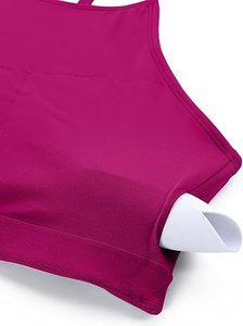 Meilleure qualité soutien-gorge de sport écologique 100% coton pour les femmes nouveau Design respirant grande taille inclus fabriqué au Pakistan - Product Image 6
