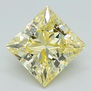 แหวนเพชรทรงปรินเซสคัท 2.00 กะรัต ระดับพรีเมียม สี F เพชรเลี้ยงในห้องปฏิบัติการ เติมเพชรแบบหลวม VS1 IGI สำหรับแหวนหมั้น รุ่น HU-16 จาก HUMERA JEWELS - Product Image 1