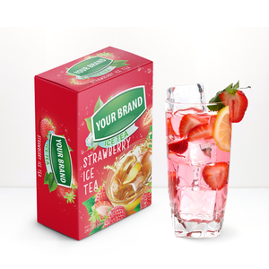 Wholesale Private Label Instant Drink Powder Multi-flavor Fruit Extract Powder Duplex Paper Boxes Packaging For Tea Melon - Product Image 4