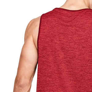 Custom Logo Cotton Men's Gym Tank Top Bodybuilding Sport <b>Muscle</b> Comfortable Casual Gym Wear OEM Custom <b>Vest</b> Mens Gym <b>Vest</b> - Product Image 5