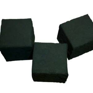 Meilleur charbon de bois de noix de coco 100% de haute qualité pour chicha/narguilé BRIQUETTE de haute qualité fabriquée à partir de motif NATURE de coquille de noix de coco (Cube) - Product Image 1