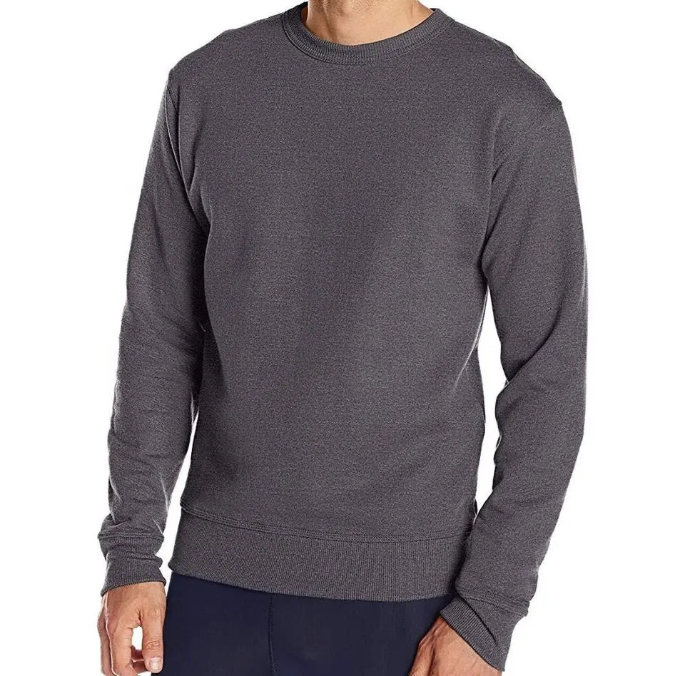 थोक 350gsm यूनिसेक्स 100% कपास Crewneck स्वेटर उच्च गुणवत्ता स्टॉक में पुरुषों की खाली ऊन पसीने Hoodies Sweatshirts पुरुषों
