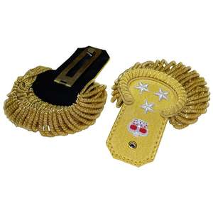 Hombreras Personalizadas de Piloto de Aerolínea, Premium, con Flecos y Borlas, Material de Viscosa, Logotipo Personalizado - Product Image 4