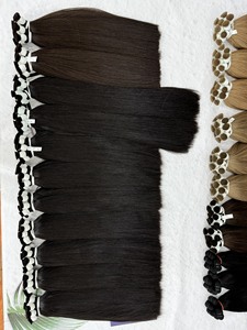 Vente en gros d'extensions de cheveux vietnamiens naturels Remy couleur claire vague profonde italienne Curl Style HD Lace Tape-in Design - Product Image 5