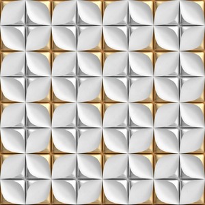 Carreaux de mur et de sol en céramique émaillée intérieure 3D 400x400mm 40x40 cm Carreaux de céramique numériques pour les matériaux de construction de bâtiments - Product Image 4