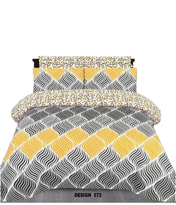 Sábana pakistaní de calidad superior con 2 almohadas, ropa de cama con estampado floral de algodón, Sábana de lujo pakistaní, tela de alta calidad - Product Image 1