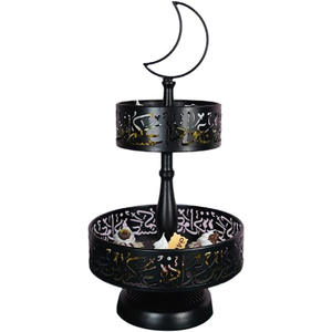 New Modern Designer Home Ramadan Table Decorative Cake <b>Cupcake</b> Serving Stand Eid Celebration Cake Stand for Wholesale Suppliers - Product Image 2