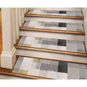 Geometric Pattern Printed <b>Rug</b> - Modern, Minimalist, Trendy Design,Goblen - Product Image 3