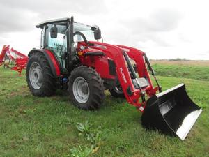 Massey Ferguson 4710 4WD Walking Mini Tractor usado con nueva caja de cambios de bomba de motor para agricultura - Product Image 5