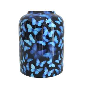 Vase à fleurs en métal fait à la main Vase décoratif de luxe moderne fabriqué à la main pour la décoration de table de bureau à domicile - Product Image 2