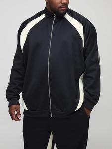 Ensemble de survêtement d'entraînement léger et coloré en polyester à séchage rapide avec fermeture éclair, taille plus, impression personnalisée sur écran, jogging - Product Image 5