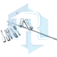 Ensemble d'extracteurs de clous manuels universels orthopédiques, instruments chirurgicaux en acier inoxydable 316L de haute qualité, instrument de chirurgie générale