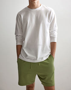 Terry <b>Fleece</b> 100% Cotton 280g 5 Inch Inseam <b>Shorts</b> for Men Custom Chenille Embroidery Streetwear Men'S <b>Shorts</b> - Product Image 1