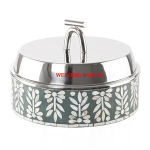 Hotpot Casserole Chauffe-plats Qualité supérieure Nouvelle tendance Mère Perle Mariage Décoratif Cuisine Ware Minimaliste Métal Design - Product Image 1