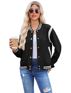 Chaqueta Universitaria para Mujer 2025, Calidad Premium, Transpirable, Hombros Caídos, Gran Venta, Nuevo Diseño Moderno - Product Image 3