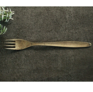 Tenedor de latón elegante diseñado personalizado hecho a mano recién cena tenedor Acción de Gracias decoración de fiesta de cumpleaños - Product Image 5