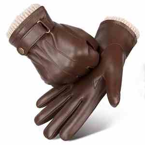 Guantes de piel de oveja genuina para hombre Guantes de moda 2024 asequibles de calidad premium de Pakistán - Product Image 4