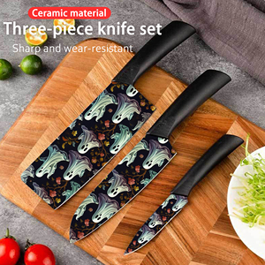 Vente flash Ensemble de couteaux de chef professionnels de qualité supérieure 5 ensembles Couteau japonais de haute qualité pour cuisine commerciale - Product Image 4