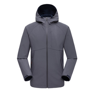 Veste Softshell à col montant pour homme Nouvelle arrivée Confortable Hiver à capuche Haute qualité Faible MOQ Coupe-vent - Product Image 1