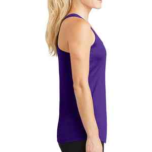 Couleur unie 100% Polyester gros coton gilet femmes maillot de corps été sans manches couleur unie femmes débardeur - Product Image 2