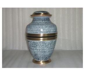 Nuevas urnas de aluminio sólido de lujo, hogar elegante con acabado único para urnas funerarias, suministros de urnas de metal en precio al por mayor - Product Image 5