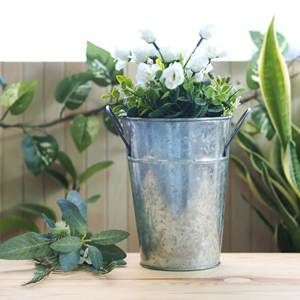 Jardinière Moderne en Fer Galvanisé de Forme Ovale, Écologique, Faite à la Main, Personnalisable, pour Jardin, Maison, Ferme, Intérieurs, Extérieur - Product Image 5