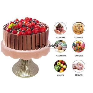 Soporte artístico hecho a mano para pastel de resina para mesa de postre y decoración Tradebyd - Product Image 4