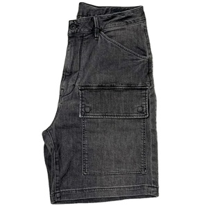OEM Stylish <b>cargo</b> Denim Shorts for Men Manufacturer Pakistan Designed for Street Looks Gym wear and Comfortable Summer Outfits - Product Image 5