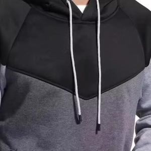 ชุดเซ็ตเสื้อฮู้ดและกางเกงวอร์มแบบสวมหัว ผ้าเรียบสีพื้น กันน้ำ สำหรับฤดูหนาว สไตล์สตรีทแวร์ สำหรับผู้ชาย - Product Image 2