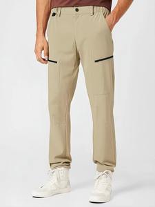 กางเกงลำลองผู้ชายผ้าแคนวาส น้ำหนักเบา ระบายอากาศ แห้งเร็ว ทรงหลวม ยืดได้ ขาตรง เหมาะสำหรับฤดูใบไม้ผลิ มี 5 กระเป๋า สไตล์เท่ๆ ใส่เที่ยวกลางแจ้ง - Product Image 5