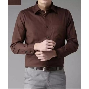 Camisa de vestir cómoda de alta calidad para hombre 2023, diseño en blanco liso personalizado con cuello levantado - Product Image 4
