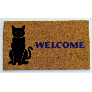 Tapis d'entrée en PVC robuste beige antidérapant, lavable, résistant aux taches, pour intérieur et extérieur - Product Image 6