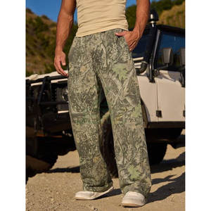 กางเกงวิ่งสำหรับผู้ชายกางเกงใส่เล่นกีฬาทรงหลวมทำจากโพลีเอสเตอร์ออกแบบโลโก้ได้ตามต้องการ - Product Image 2