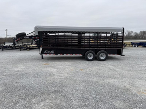 Remolque para Ganado de Alta Calidad y Confortable, Usado, 7x20, 30 pies, 3 Niveles, Estándar Austriaco, para Transporte de Caballos, en Venta - Product Image 5