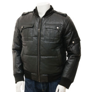 Precio competitivo Hombres Chaqueta de cuero al por mayor Chaquetas de cuero para hombres - Product Image 3