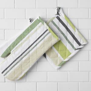 Mitaines et porte-casseroles imprimés en coton 100% - Product Image 2