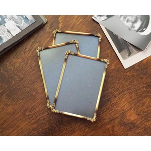 Cadre photo indien Cadre photo vintage en laiton et métal pour dessus de table Décoration de la maison du vendeur indien Prix de gros disponible - Product Image 3