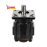Pompe à engrenages hydraulique haute pression RUNHE P350 en fer pour excavatrices dans les machines de construction