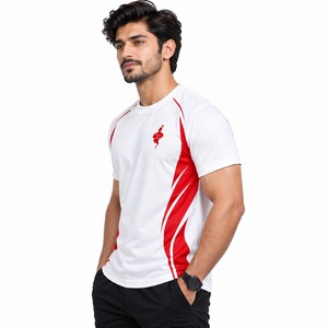 T-shirt en coton confortable et respirant pour homme, coupe ample, idéal pour le quotidien, le streetwear et les activités de plein air, manches courtes, doux pour l'été - Product Image 4