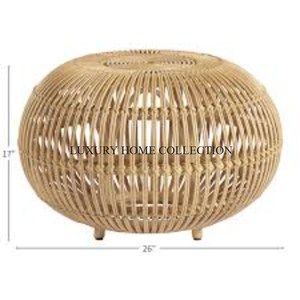 Table basse centrale en rotin de qualité supérieure Vente en gros de meubles de table basse centrale décoratifs classiques faits à la main - Product Image 1