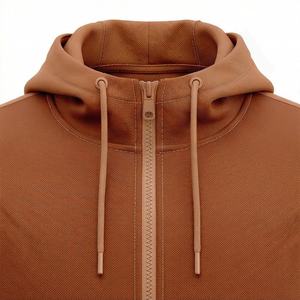 Conjunto Deportivo Ligero de Tela Lisa, Personalizable, con Cremallera Completa, de Nailon, para Hombre, para Gimnasio, Correr y Atletismo - Product Image 4