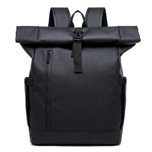 Luxury Minimalist Nylon External Frame <b>Backpack</b> Zipper & Hasp Closure <b>Waterproof</b> Unisex Softback 20-37L Daily Use - Product Image 1
