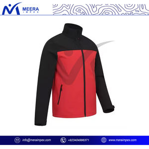 Veste Softshell imperméable et coupe-vent pour hommes pour la randonnée en plein air manteau tactique chaud respirant hiver décontracté Stand High Street - Product Image 3