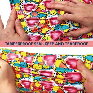 Enveloppes en polyéthylène personnalisables avec un design mignon, sacs d'expédition pour cadeaux d'anniversaire - Écologiques, imperméables, légers et réutilisables - Product Image 4