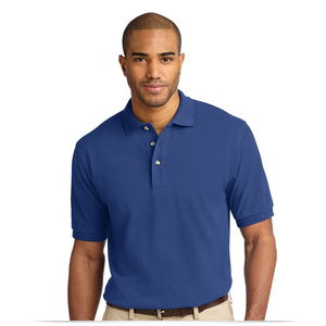 Manga corta para golf de rendimiento para hombre que absorbe la humedad para Polo patrón sólido disponible en etiqueta privada grande y alta - Product Image 4