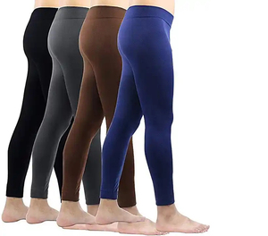 High Stretch Spandex <b>Leggings</b> with Side Pockets USA Style Running Tights for Women Workout <b>Leggings</b> Wholesale Women's <b>Leggings</b> - Product Image 4
