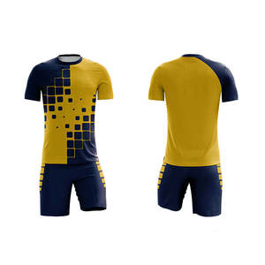 Uniforme de Fútbol de Alta Calidad 100% Poliéster, Cómodo y Transpirable con Logotipo y Diseño Personalizados, Ropa Profesional para Equipos de Entrenamiento - Product Image 1